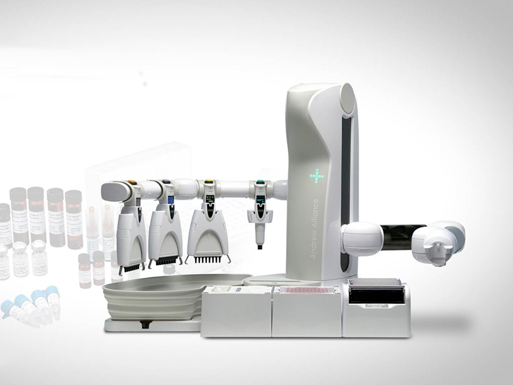 Read more about the article EYOWN TECHNOLOGIES NOW HAS AN ANDREW+ PIPETTING ROBOT IN ITS LABORATORY